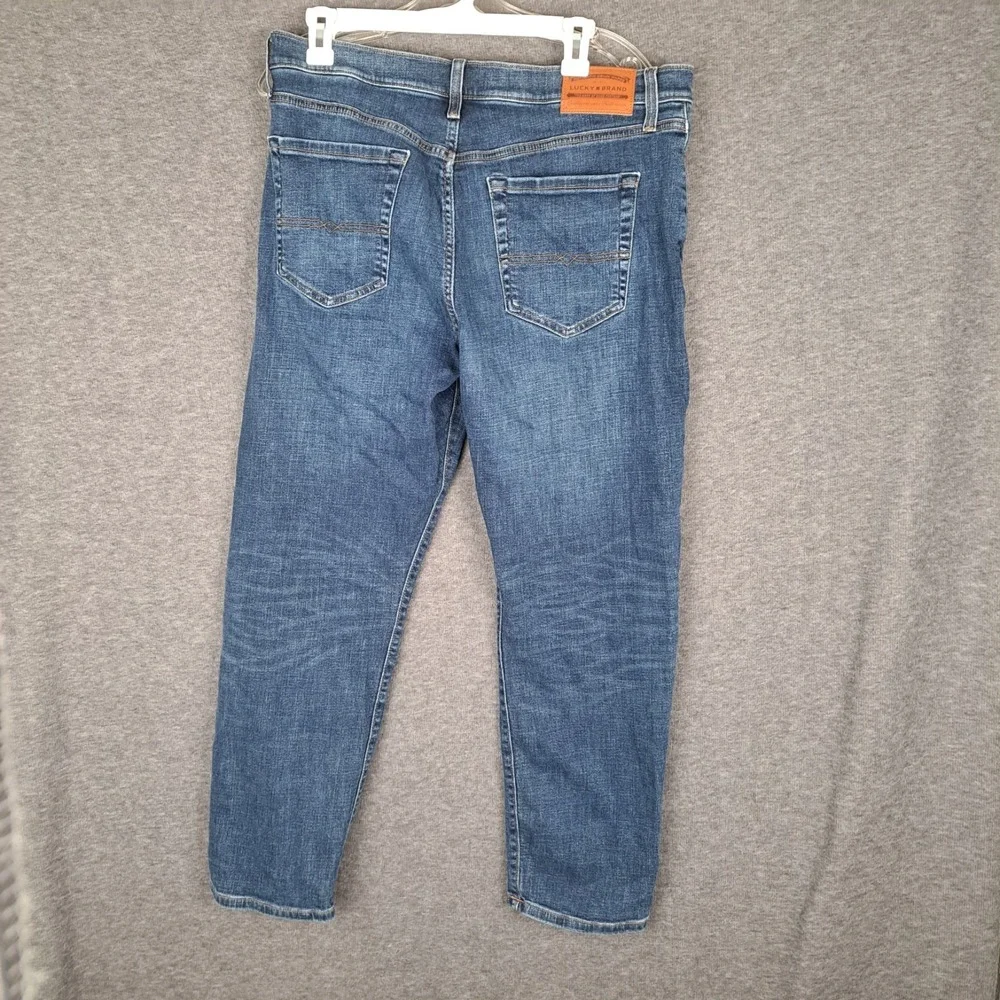 Lot Of 2 Lucky Brand Jeans Mens 36x30 Blue Denim 221 and 121